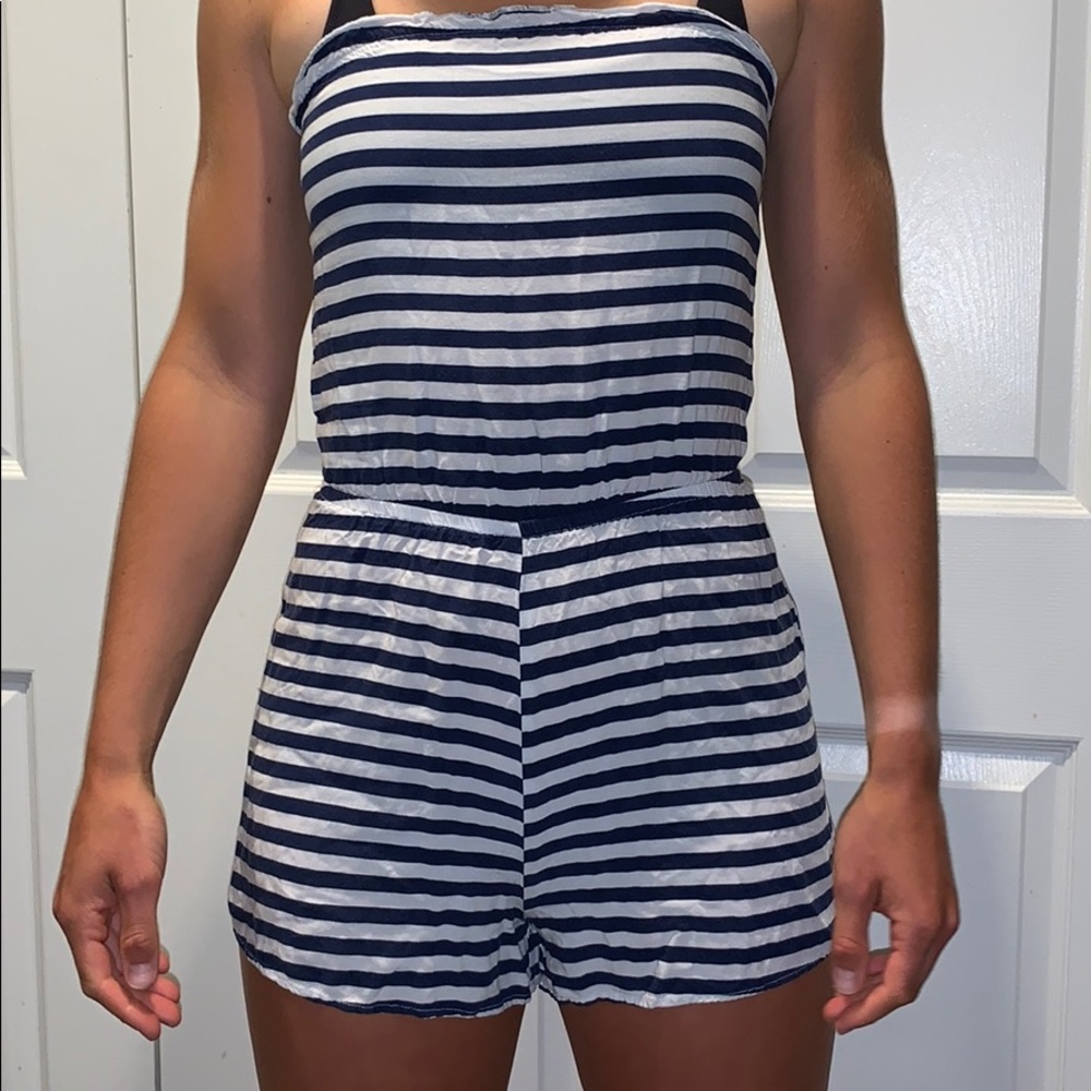H and M | Strapless Romper